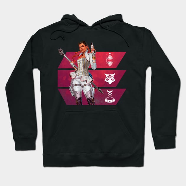 Loba Apex Legends Hoodie by Paul Draw